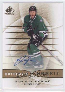 2013-14 SP Game Used Edition - [Base] - Gold Autographs #170 - Authentic Rookies - Jamie Oleksiak