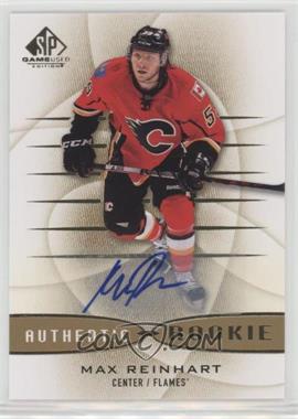 2013-14 SP Game Used Edition - [Base] - Gold Autographs #188 - Authentic Rookies - Max Reinhart