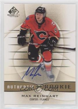 2013-14 SP Game Used Edition - [Base] - Gold Autographs #188 - Authentic Rookies - Max Reinhart