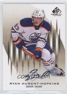 2013-14 SP Game Used Edition - [Base] - Gold Autographs #67 - Ryan Nugent-Hopkins