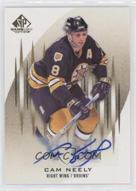 2013-14 SP Game Used Edition - [Base] - Gold Autographs #89 - Cam Neely