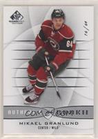 Authentic Rookies - Mikael Granlund #/64