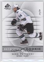 Authentic Rookies - Nick Petrecki #/54