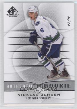 2013-14 SP Game Used Edition - [Base] #156 - Authentic Rookies - Nicklas Jensen /46