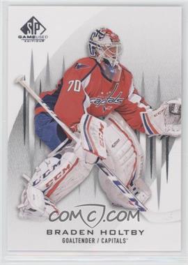 2013-14 SP Game Used Edition - [Base] #4 - Braden Holtby