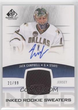 2013-14 SP Game Used Edition - Inked Rookie Sweaters #IRS-JC - Jack Campbell /99 [EX to NM]
