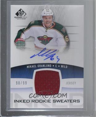 2013-14 SP Game Used Edition - Inked Rookie Sweaters #IRS-MG - Mikael Granlund /99 [COMC RCR Near Mint‑Mint]