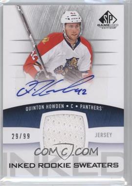 2013-14 SP Game Used Edition - Inked Rookie Sweaters #IRS-QH - Quinton Howden /99