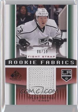 2013-14 SP Game Used Edition - Rookie Fabrics - Fight Straps #RF-TT - Tyler Toffoli /15
