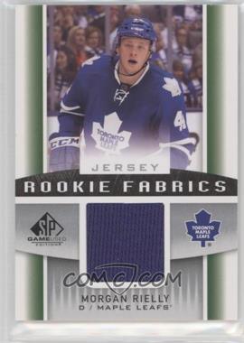 2013-14 SP Game Used Edition - Rookie Fabrics - Jerseys #RF-MR - Morgan Rielly