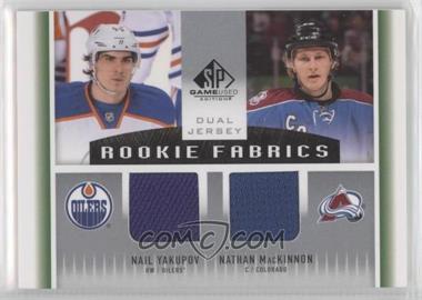 2013-14 SP Game Used Edition - Rookie Fabrics Dual - Jerseys #RF2-YM - Nail Yakupov, Nathan MacKinnon