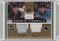 Tomas Hertl, Tyler Toffoli #/25