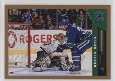 2013-14 Score - [Base] - Gold #494 - Henrik Sedin