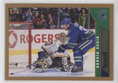 2013-14 Score - [Base] - Gold #494 - Henrik Sedin