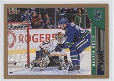 2013-14 Score - [Base] - Gold #494 - Henrik Sedin