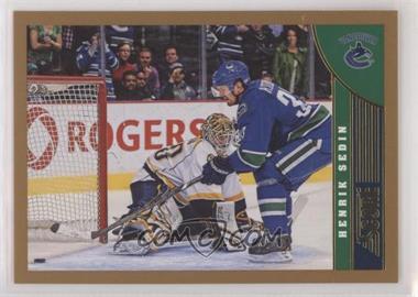 2013-14 Score - [Base] - Gold #494 - Henrik Sedin