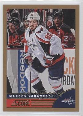 2013-14 Score - [Base] - Gold #518 - Marcus Johansson