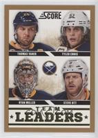 Team Leaders - Thomas Vanek, Tyler Ennis, Ryan Miller, Steve Ott