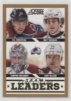 Team Leaders - P.A. Parenteau, Matt Duchene, Semyon Varlamov, Cody McLeod