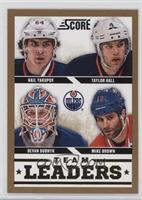 Team Leaders - Nail Yakupov, Taylor Hall, Devan Dubnyk, Mike Brown