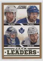 Team Leaders - Phil Kessel, James Reimer, Colton Orr