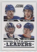 Team Leaders - John Tavares, Matt Moulson, Evgeni Nabokov, Matt Martin