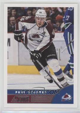 2013-14 Score - [Base] #112 - Paul Stastny