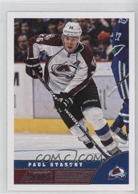 2013-14 Score - [Base] #112 - Paul Stastny