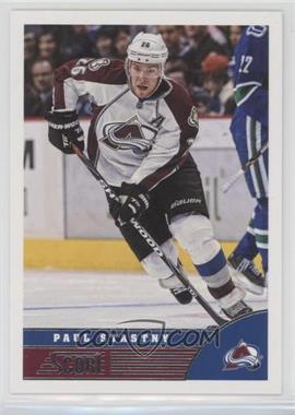 2013-14 Score - [Base] #112 - Paul Stastny