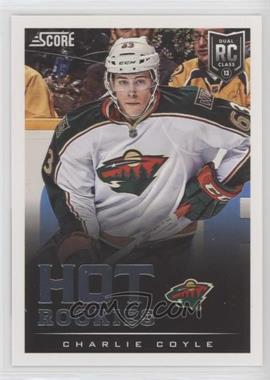 2013-14 Score - [Base] #609 - Hot Rookies - Charlie Coyle