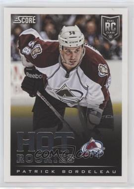 2013-14 Score - [Base] #620 - Hot Rookies - Patrick Bordeleau