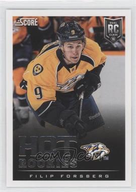 2013-14 Score - [Base] #630 - Hot Rookies - Filip Forsberg