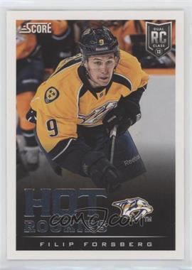 2013-14 Score - [Base] #630 - Hot Rookies - Filip Forsberg