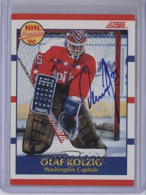 2013-14 Score - Recollection Collection #23 - Olaf Kolzig (1990-91 Score Bilingual #392)