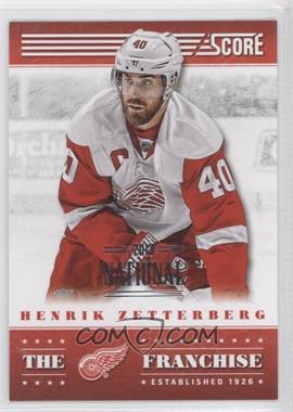 2013-14 Score - The Franchise - 2013 National #TF-10 - Henrik Zetterberg /5