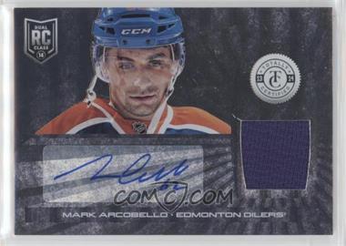 2013-14 Totally Certified - [Base] - Autograph Jerseys #192 - Rookie - Mark Arcobello