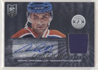 2013-14 Totally Certified - [Base] - Autograph Jerseys #192 - Rookie - Mark Arcobello