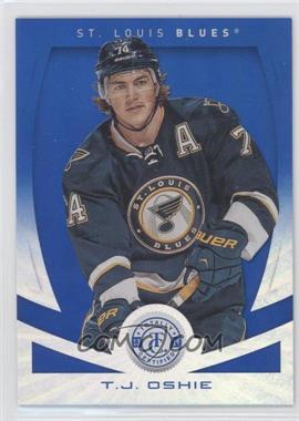 2013-14 Totally Certified - [Base] - Mirror Platinum Blue #108 - T.J. Oshie /10