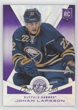 2013-14 Totally Certified - [Base] - Mirror Platinum Purple #219 - Rookie - Johan Larsson /35