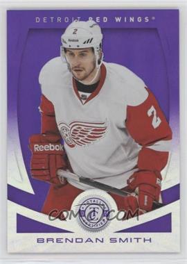 2013-14 Totally Certified - [Base] - Mirror Platinum Purple #67 - Brendan Smith /35