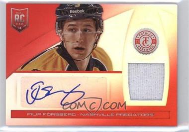 2013-14 Totally Certified - [Base] - Mirror Platinum Red Autograph Jerseys #162 - Rookie - Filip Forsberg /25