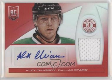 2013-14 Totally Certified - [Base] - Mirror Platinum Red Autograph Jerseys #215 - Rookie - Alex Chiasson /25