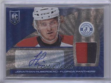 2013-14 Totally Certified - [Base] - Platinum Blue Autograph Prime Jerseys #206 - Rookie - Jonathan Huberdeau /25