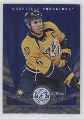 2013-14 Totally Certified - [Base] - Platinum Blue #118 - Shea Weber /50 [EX to NM]