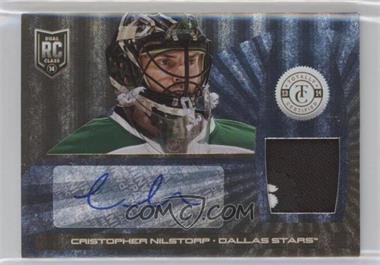 2013-14 Totally Certified - [Base] - Platinum Gold Autograph Patches #152 - Rookie - Cristopher Nilstorp /10