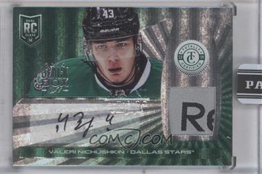 2013-14 Totally Certified - [Base] - Platinum Green Autograph Tags Black Box #242 - Rookie - Valeri Nichushkin /1 [Uncirculated]