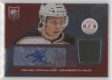 2013-14 Totally Certified - [Base] - Platinum Red Autograph Jerseys #205 - Rookie - Mikael Granlund /50