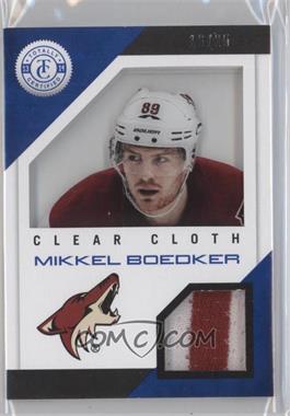 2013-14 Totally Certified - Clear Cloth Jerseys - Blue Prime #CL-MBO - Mikkel Boedker /25