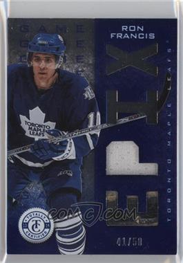 2013-14 Totally Certified - Epix Memorabilia - Dual Blue Game #E-RF - Ron Francis /50