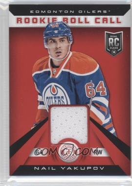 2013-14 Totally Certified - Rookie Roll Call - Red Jersey #RR-NY - Nail Yakupov